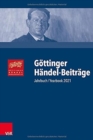 Image for Goettinger Handel-Beitrage, Band 22