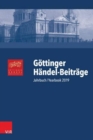 Image for Gottinger Handel-Beitrage : Jahrbuch/Yearbook 2019