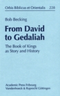 Image for From David to Gedaliah