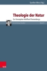 Image for Theologie der Natur : Zur Konzeption Wolfhart Pannenbergs