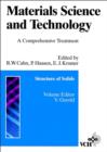 Image for Materials Science and Technology : A Comprehensive Treatment Materials Science &amp; Technology  - A Comprehensive Treatment 18 V Set plus index plus companion vols