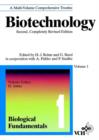 Image for Biotechnology : v.1 : Biological Fundamentals