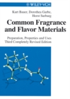 Image for Common Fragrance and Flavor Materials
