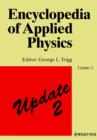 Image for Encyclopaedia of Applied Physics : Supplement 2