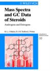 Image for Mass spectra and GC data of steroids  : androgens and estrogens