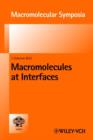 Image for Macromolecules at Interfaces