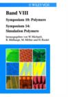 Image for Werkstoffwoche 98 Band 8 - Symposium 10_- Polymere Symposium 14 - Simulation Polymere