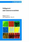 Image for Werkstoffe - Schlagwort Und Autorenverzeichnis (Paper Only)