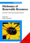 Image for Dictionary of Renewable Resources
