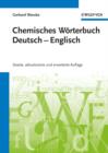 Image for Chemisches Worterbuch Deutsch-Englisch / Dictionary of Chemistry German-English