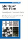 Image for Thin films  : polymer and polyelectrolyte multilayer systems