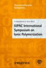 Image for Ionic Polymerization
