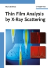 Image for Thin film analysis by X-ray scattering  : techniques for structural characterization