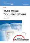 Image for The MAK-collection for occupational health and safetyPart 1 Vol. 25: MAK value documentations : MAK Value Documentations