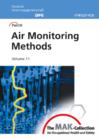 Image for The MAK-collection for occupational health and safetyPart 3 Vol. 11: Air monitoring methods