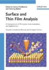Image for Surface and thin film analysis  : a compendium of principles, instrumentation, and applications