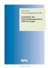 Image for Evaluation des DFG-Forderverfahrens Sonderforschungsbereiche-Transregio
