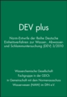 Image for DEV plus : Norm-Entwurfe der Reihe Deutsche Einheitsverfahren zur Wasser-, Abwasser- und Schlammuntersuchung (DEV) 3/2010