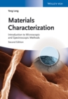 Image for Materials characterization  : introduction to microscopic and spectroscopic methods