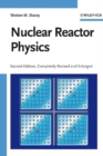 Image for Nuclear Reactor Physics