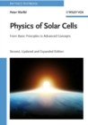 Image for Physics of solar cells  : from basic principles to advanced concepts