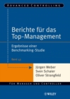 Image for Berichte fur das Top-Management : Ergebnisse einer Benchmarking-Studie