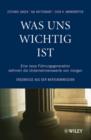 Image for Was Uns Wichtig Ist