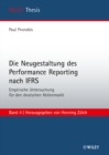 Image for Die Neugestaltung des Performance Reporting nach IFRS