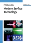 Image for Modern surface technology