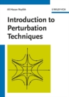Image for Introduction to perturbation techniques