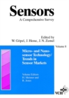 Image for Sensors: a comprehensive survey. (Micro- and nanosensor technology/trends in sensor markets) : Vol.8,