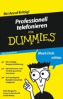 Image for Professionell telefonieren fur Dummies: Das Pocketbuch