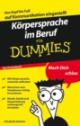 Image for Korpersprache im Beruf fur Dummies: das Pocketbuch