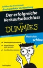 Image for Der erfolgreiche Verkaufsabschluss fur Dummies Das Pocketbuch