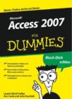 Image for Access 2007 fur dummies