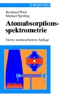 Image for Atomabsorptionsspektrometrie