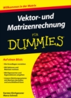 Image for Vektor- und Matrizenrechnung fur Dummies