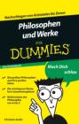 Image for Philosophen und Werke fur Dummies
