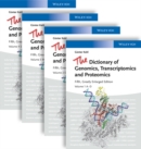 Image for The dictionary of genomics, transcriptomics and proteomics