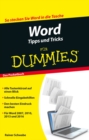 Image for Word Tipps und Tricks fur Dummies