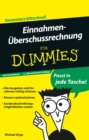 Image for Einnahmen-Uberschussrechnung fur Dummies Das Pocketbuch