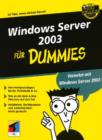 Image for Windows Server 2003 Fur Dummies