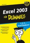 Image for Excel 2003 fur Dummies