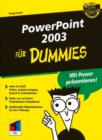 Image for PowerPoint 2003 Fur Dummies