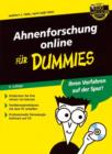 Image for Ahnenforschung Online Fur Dummies
