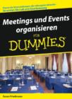 Image for Meeting Und Events Organisieren Fur Dummies