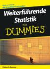 Image for Weiterfuhrende Statistik Fur Dummies