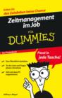 Image for Zeitmanagement Im Job Fur Dummies Das Pocketbuch