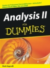 Image for Analysis II fur Dummies