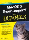 Image for Mac OS X Snow Leopard Fur Dummies